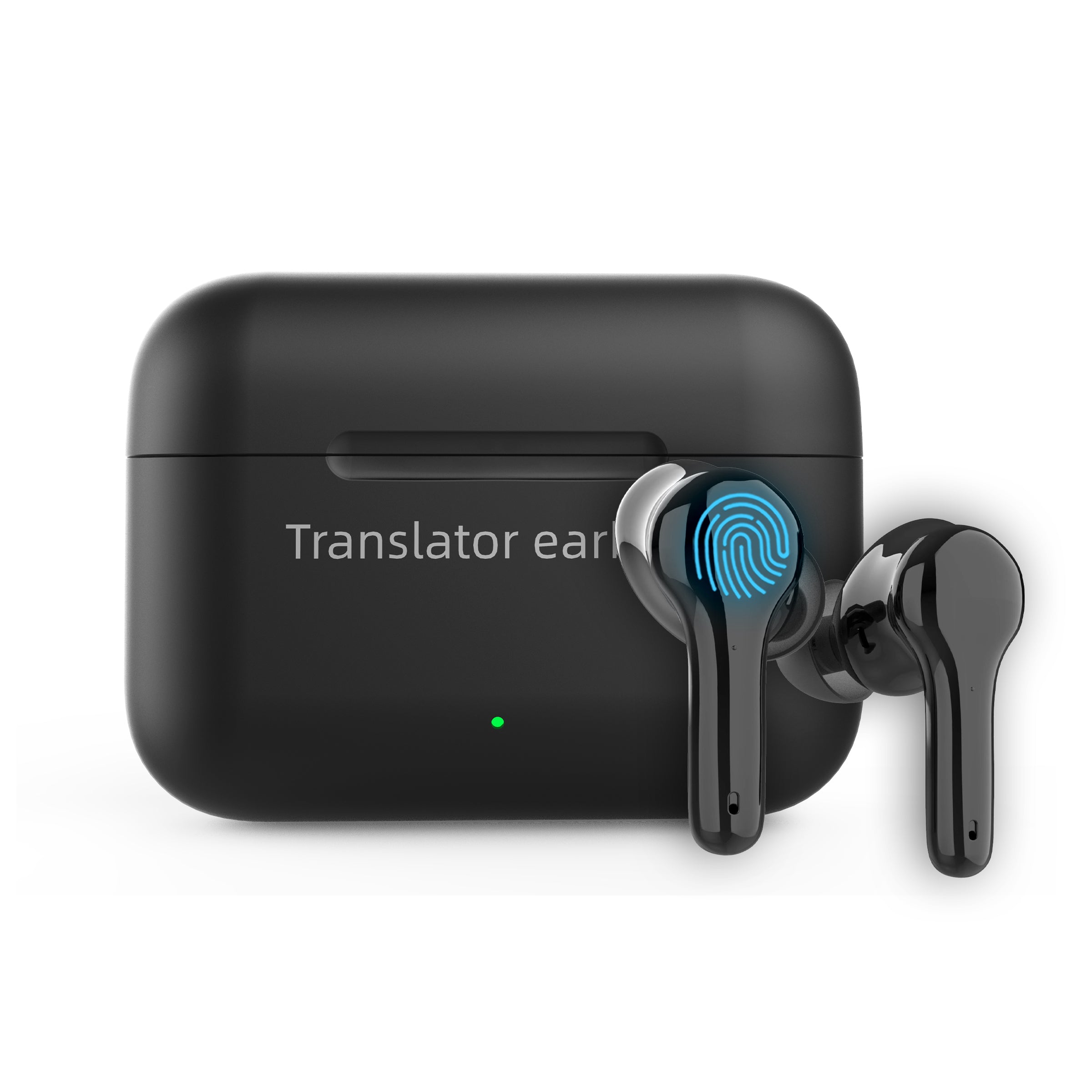 ANFIER M6 Translator Earbuds Language Translator Device Updated Chip 144 Languages and Acccents 0.5s Rapid Translation Music Calling and Translation